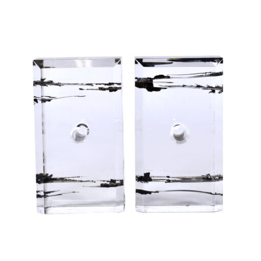 Pair Ritts Co. Los Angeles Astrolite bookends