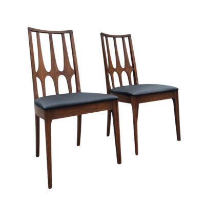 Two Broyhill Brasilia dining chairs