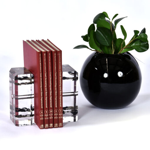 Pair Ritts Co. Los Angeles Astrolite bookends