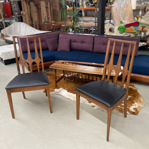 Two Broyhill Brasilia dining chairs