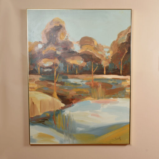 Harris Strong Studios Grove Tree Painting signed Brent
