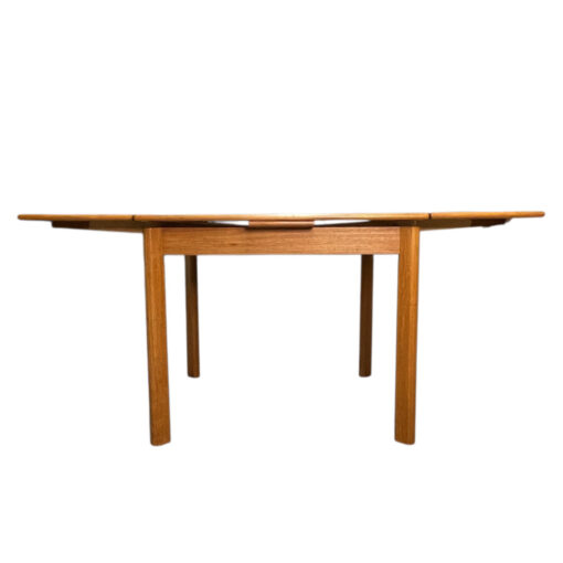 BDR Furbo expanding square Danish teak dining table