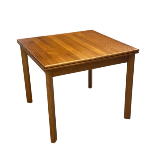 BDR Furbo expanding square Danish teak dining table
