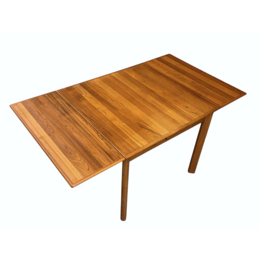 BDR Furbo expanding square Danish teak dining table