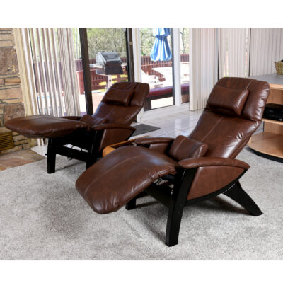 Svago SV 395 Zero Gravity Recliners with Heat and Massage Vegan leather upholstery
