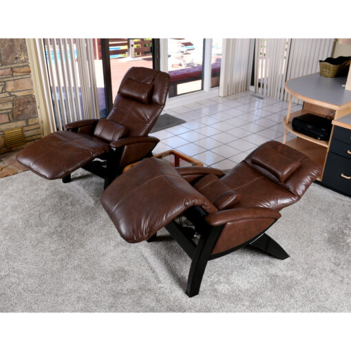 Svago SV 395 Zero Gravity Recliners with Heat and Massage Vegan leather upholstery