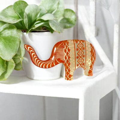 Abraham Palatnik red elephant Brazilian Modern design
