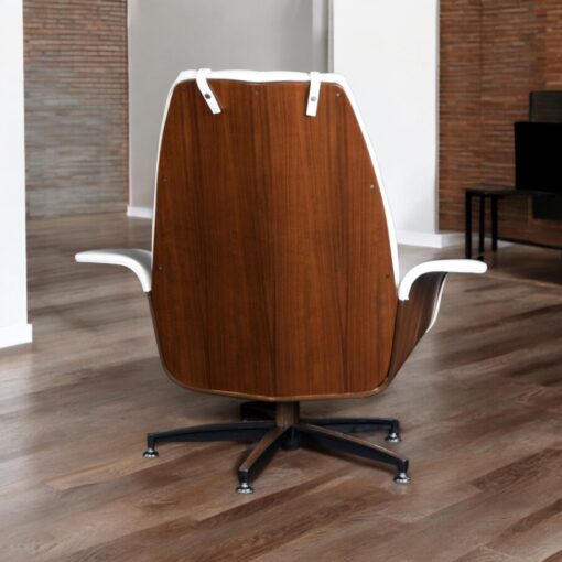 George Mulhauser style Mr. Chair with ottoman similar to Plycraft