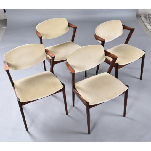 Kai Kristiansen 42 rosewood chairs