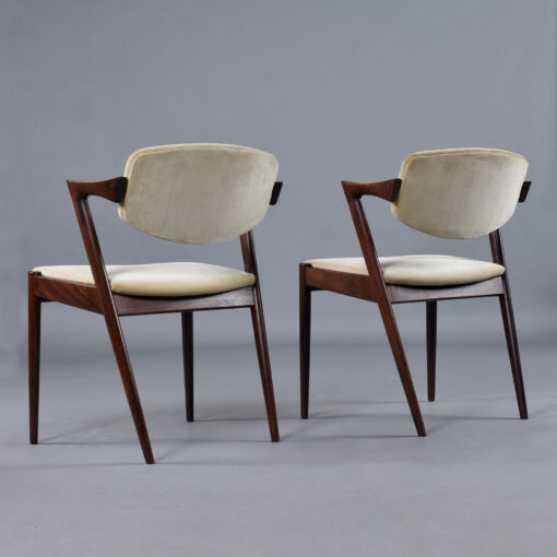 Kai Kristiansen 42 rosewood chairs