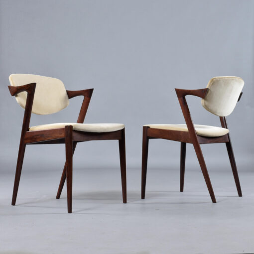 Kai Kristiansen 42 rosewood chairs