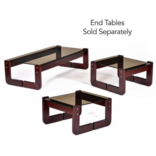 Percival Lafer Brazilian rosewood coffee table