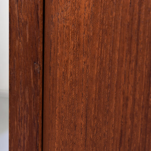 Lyby Mobler Modular Danish teak cabinets with sliding doors