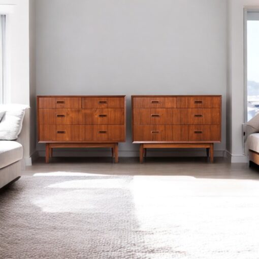 Lyby Mobler Danish teak chests of drawers