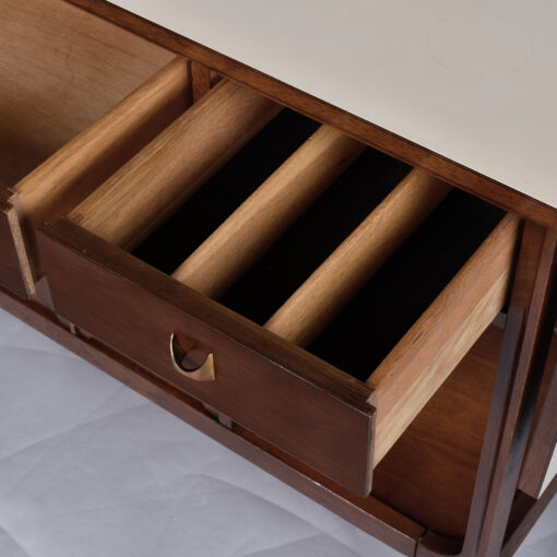 Broyhill Brasilia expanding bar cart