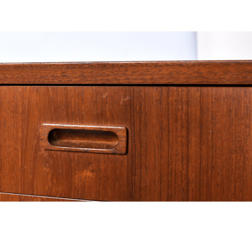 Danish teak chests of drawers by Lyby Mobler