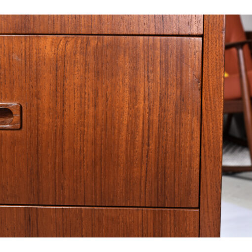 Danish teak chests of drawers by Lyby Mobler