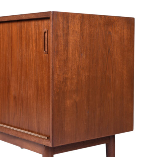 Lyby Mobler Modular Danish teak cabinets with sliding doors