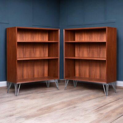 Lyby Mobler Danish teak bookcases