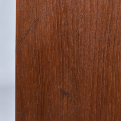 Lyby Mobler Danish teak tambour door credenza