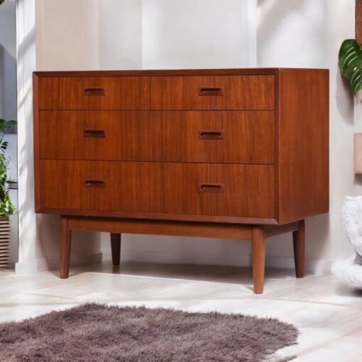 Lyby Danish teak chest of drawers