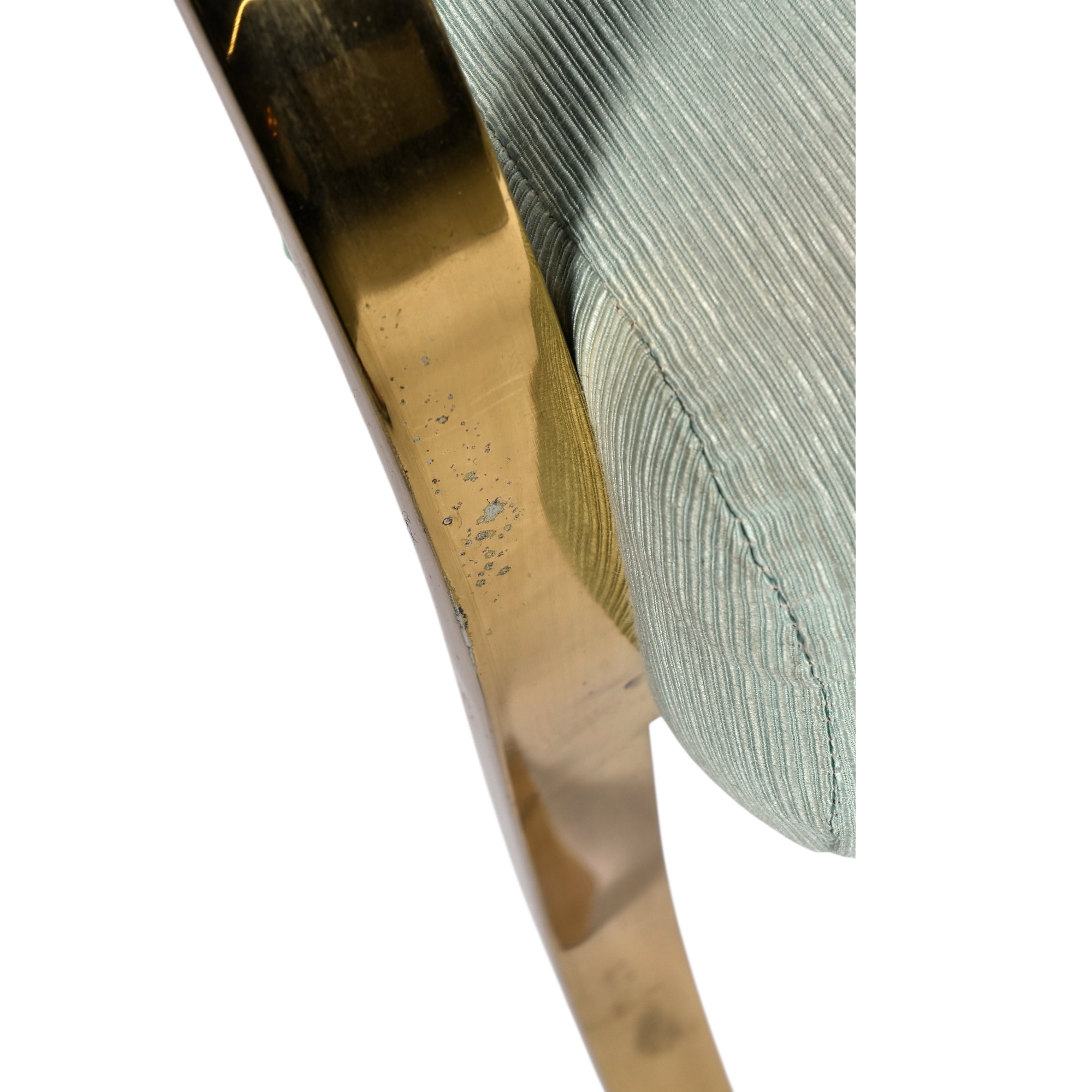 The table top is clear glass.