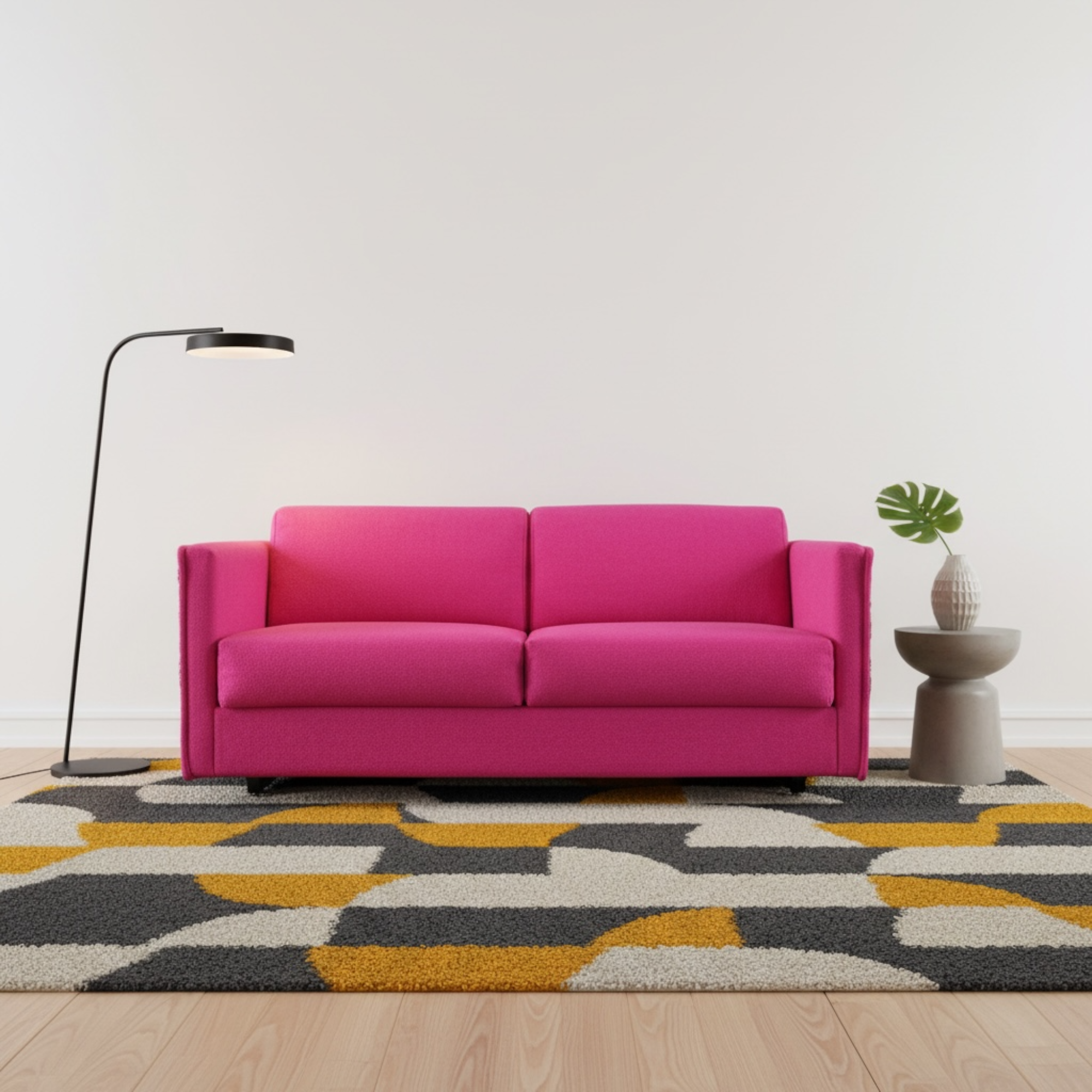 Adrian Pearsall Brutalist loveseat sofa