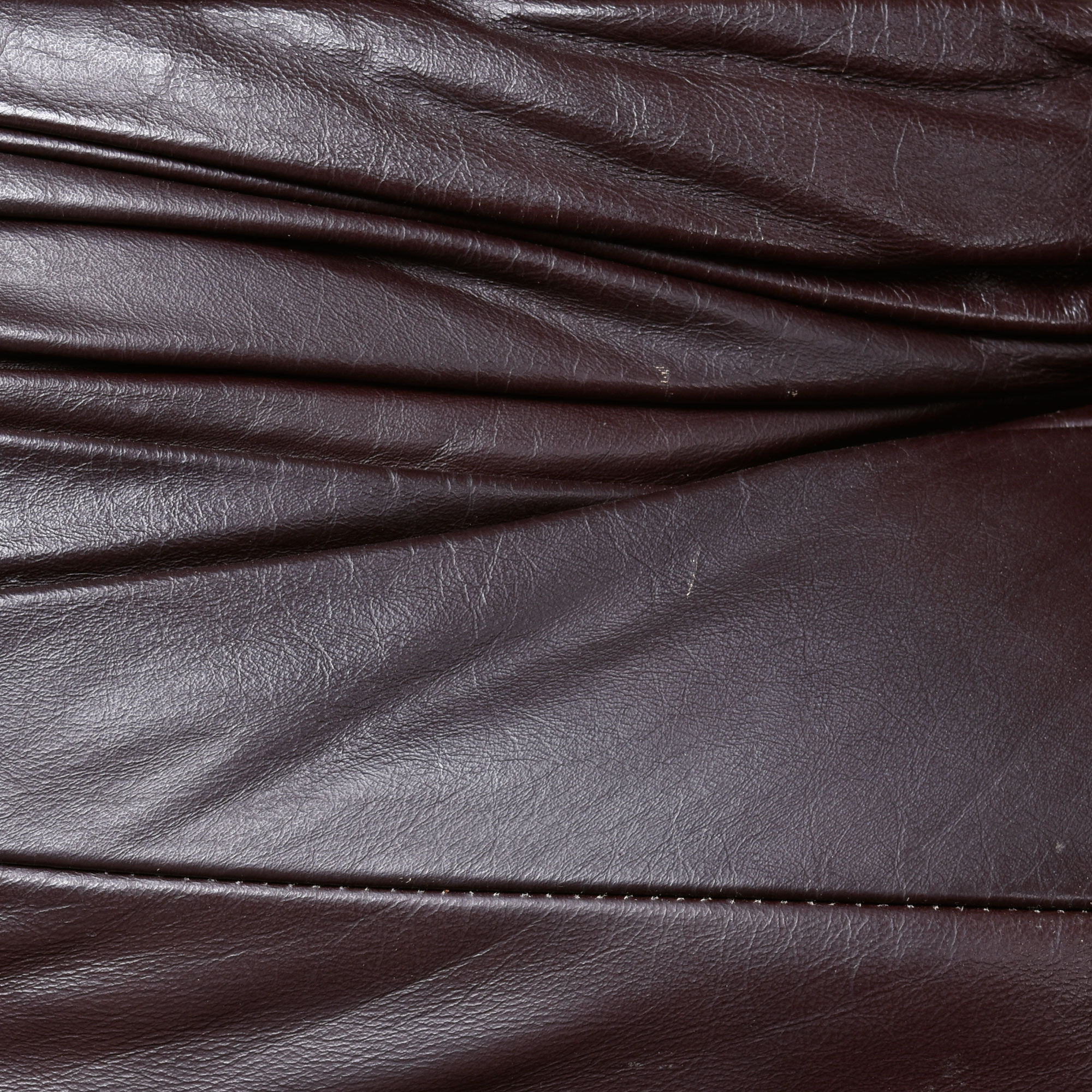 Lafer MP116 Brown Leather Modular Sofa Chairs