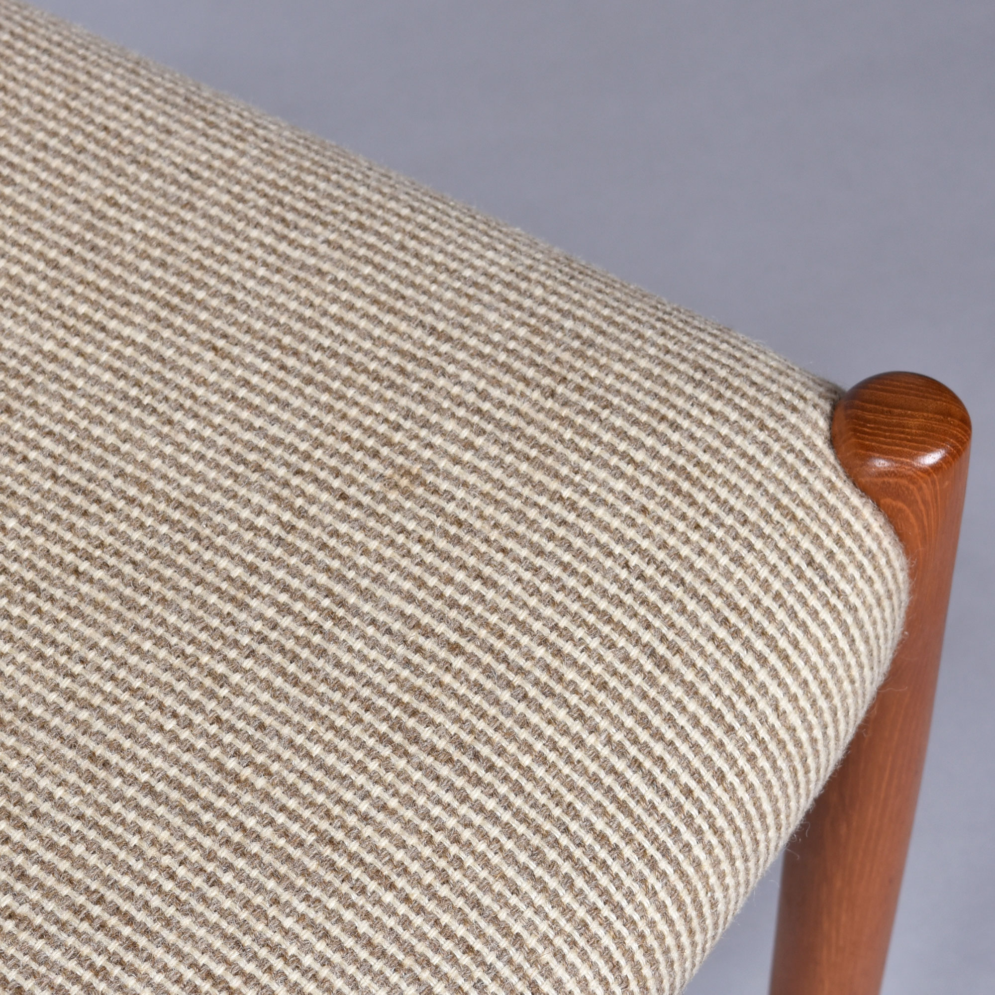 J.L. Møller Model 80 Teak Dining Chairs,