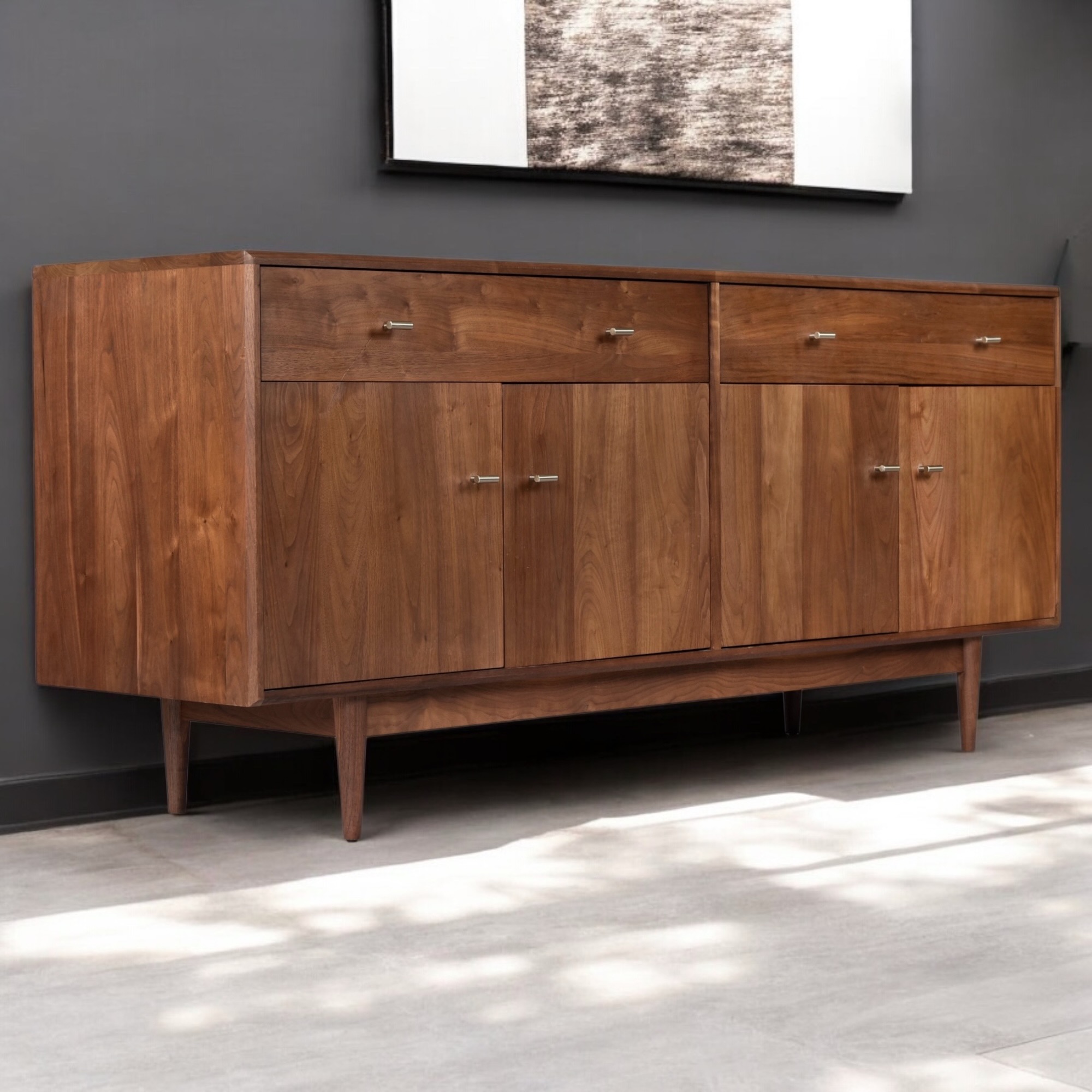 Room and Board walnut TV Stand credenza