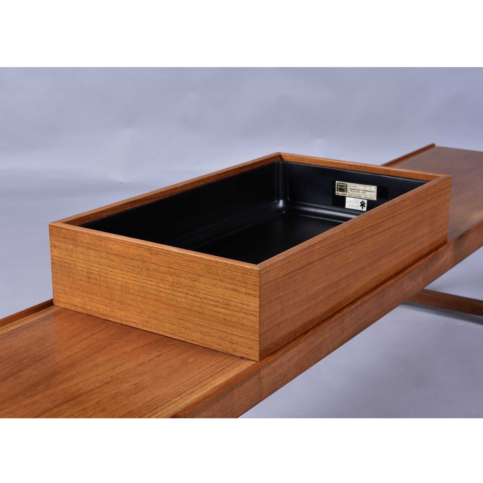 Torborjn Afdal for Bruksbo teak planter bench coffee table