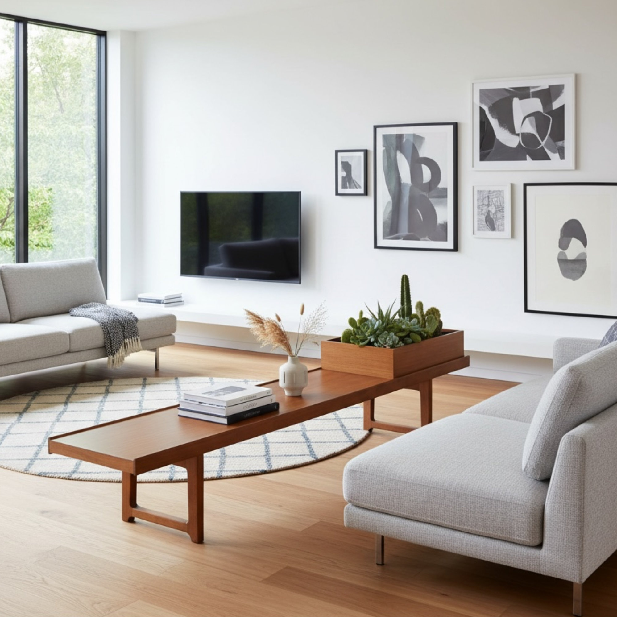 Torborjn Afdal for Bruksbo teak planter bench coffee table