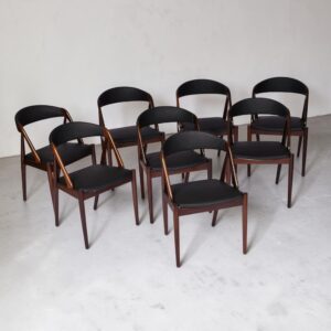 8 Kai Kristiansen #31 Danish Rosewood Dining Chairs