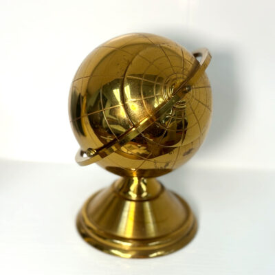 Mid-Century Era Art Deco inspired Gold Color Brass Cigarette Holder