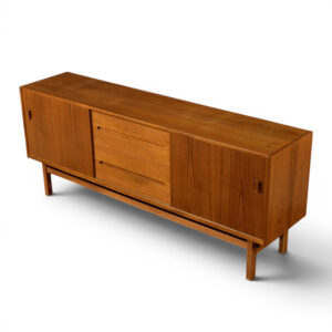 Teak Credenza by Nils Jonsson for Troeds Bjärnum Sweden 1960s
