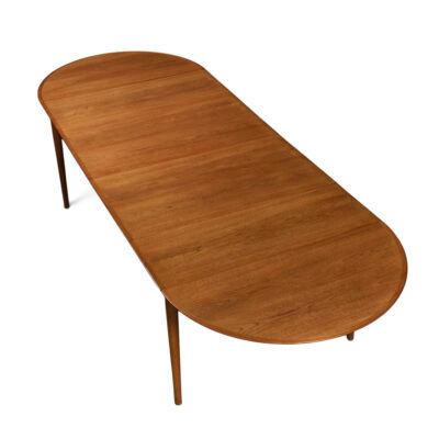 Arne Vodder Model 227 Danish Teak expanding dining table