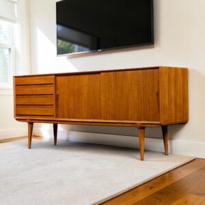 Gunni Omann for Omann Jun Model 18 Danish Teak Credenza 1960s