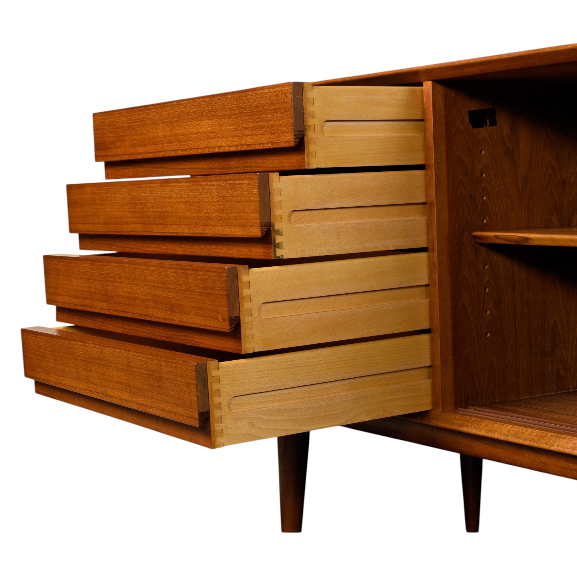 Omann Jun Model 18 Danish teak credenza