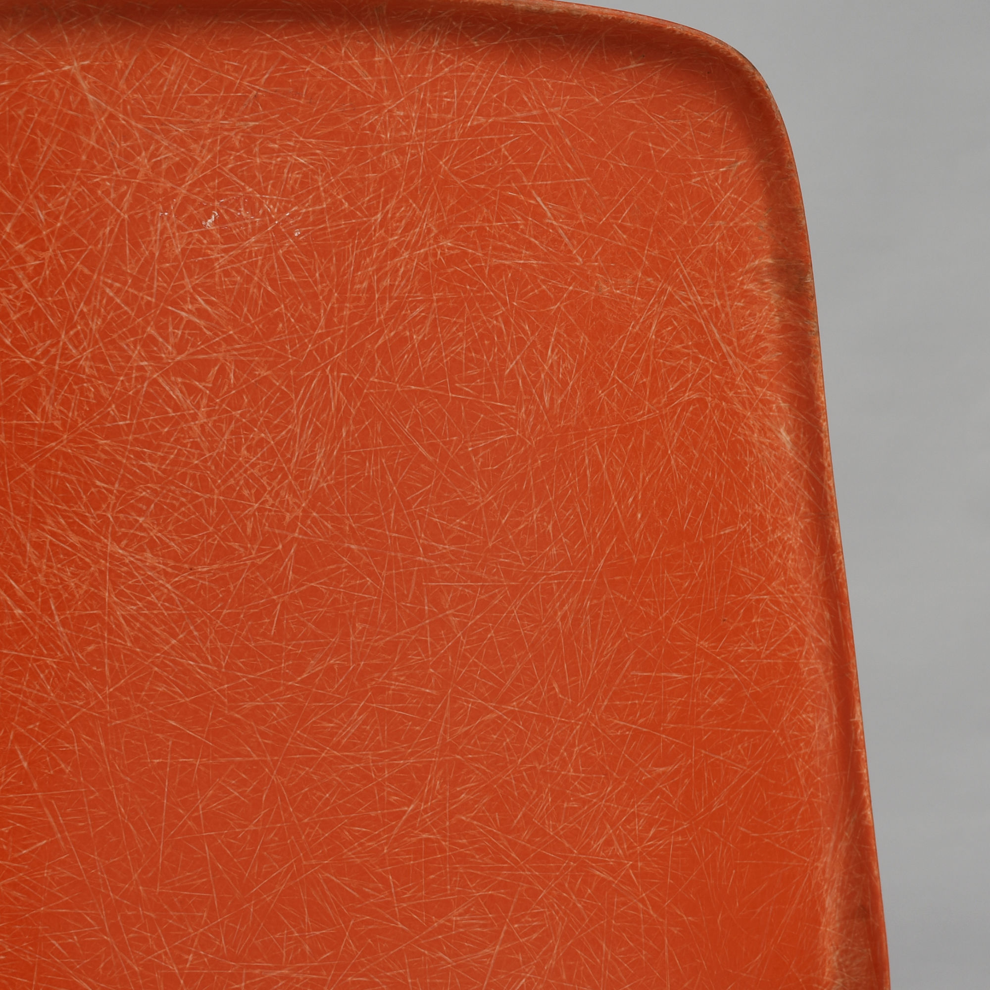 Eames for Herman Miller fiberglass shell counter height bar stools