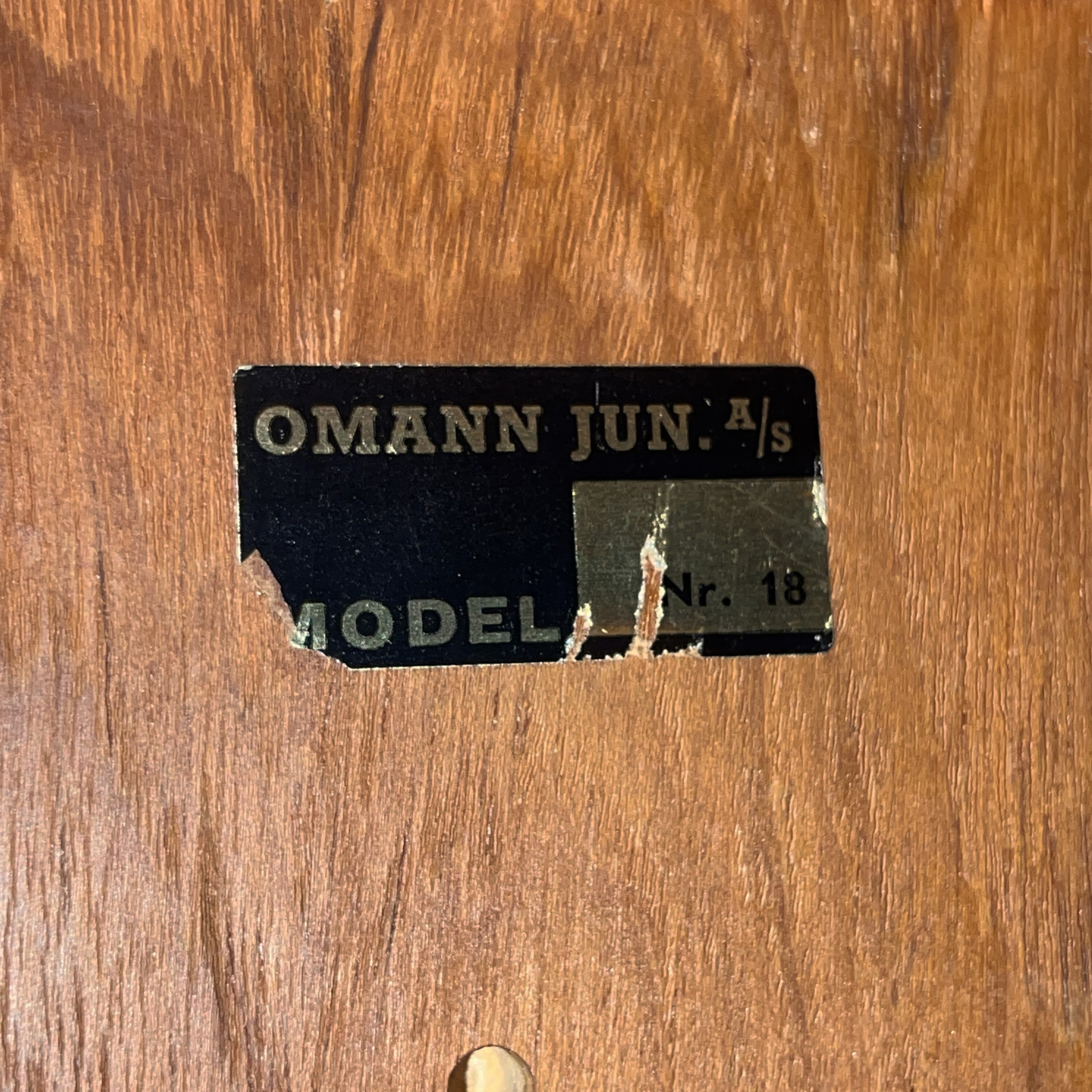 Omann Jun Model 18 Danish teak credenza