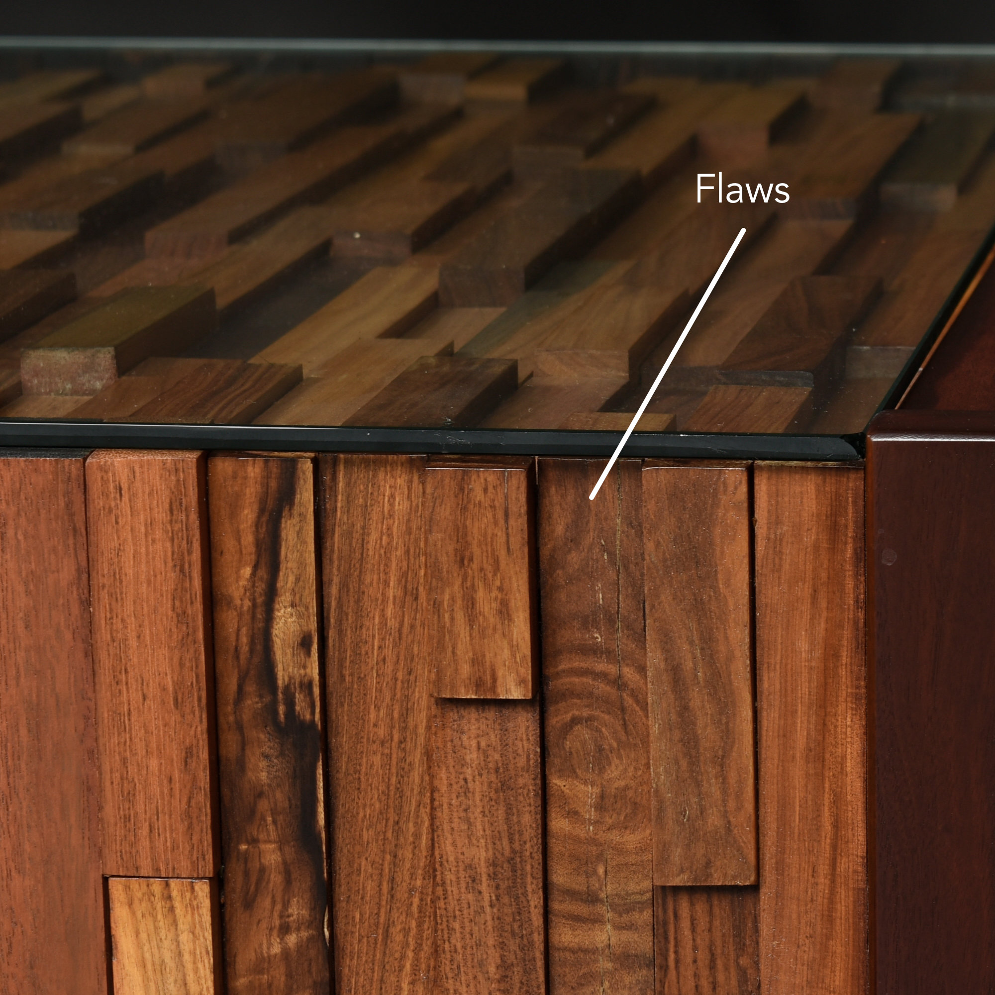Percival Lafer Brazlian Modern rosewood end tables