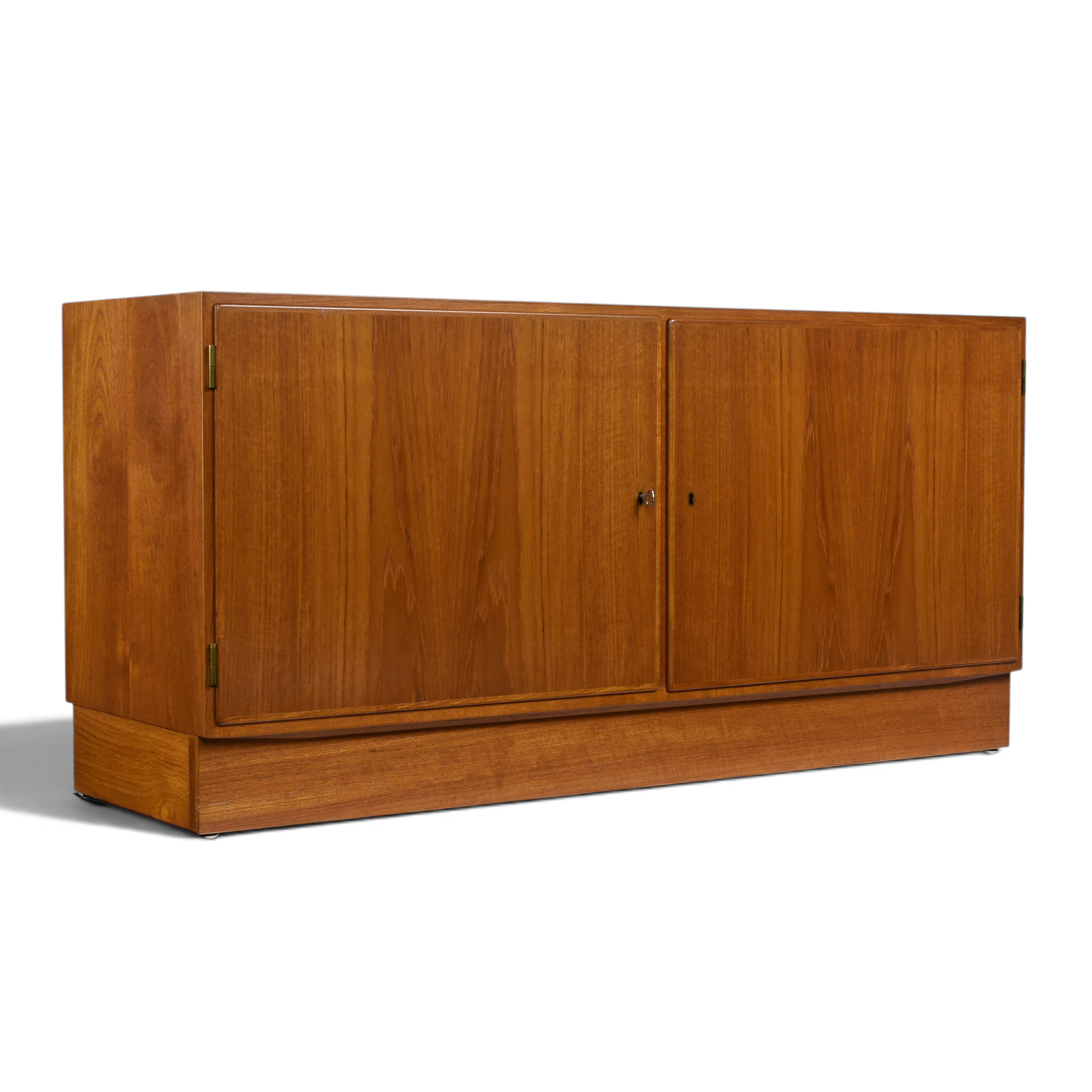 Poul Hundevad Danish teak bookcase hutch with dropdown secretary