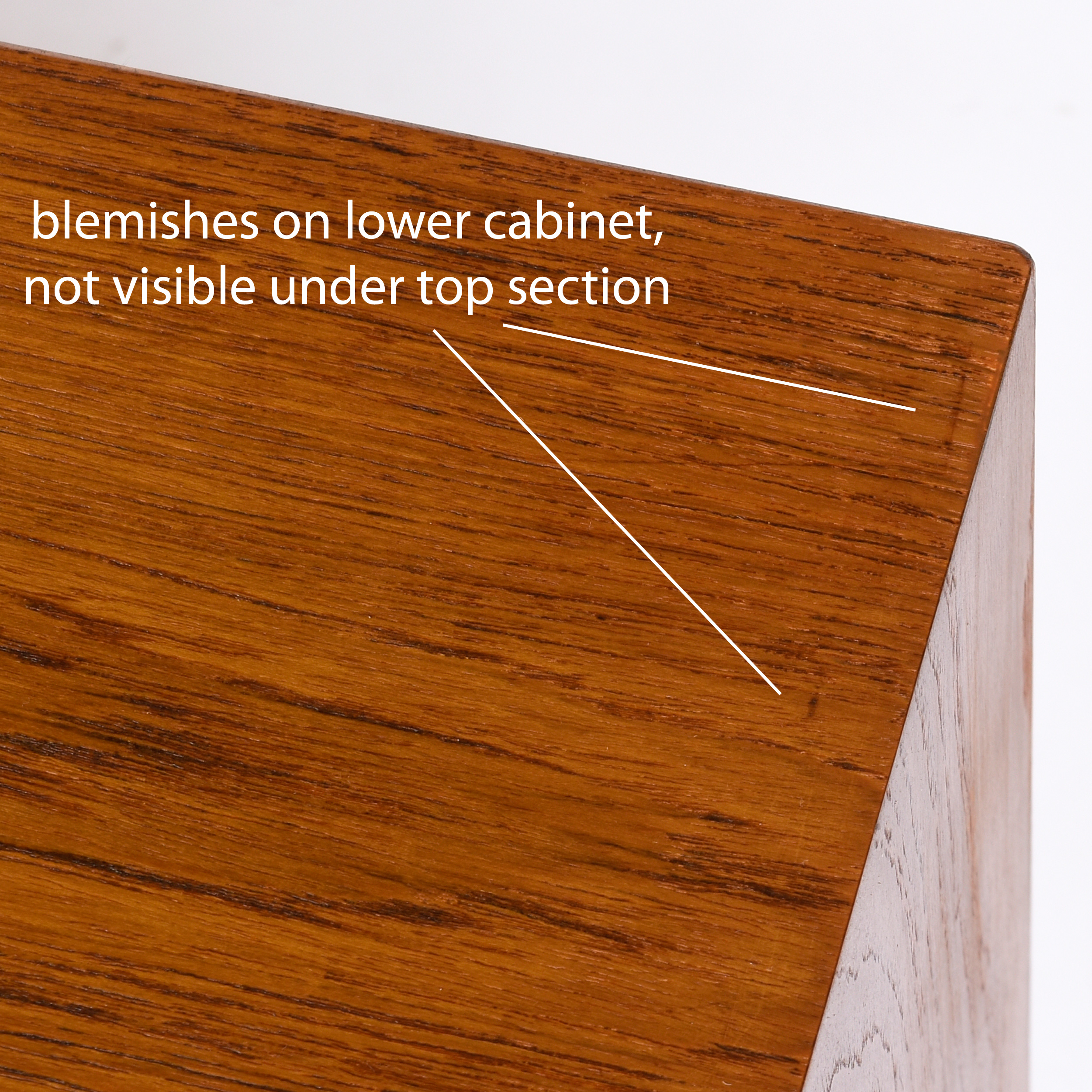 Poul Hundevad Danish teak bookcase hutch with dropdown secretary